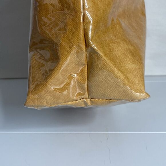 Vinyl Covered Paper Bag Stylish Tote Bag - Picture 5 of 11